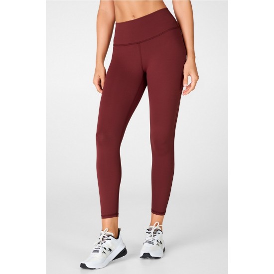 Define PowerHold High-Waisted 7/8 Yoga Legging Rust