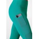 On-The-Go PowerHold High-Waisted Capri Dark Jade