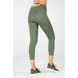 Trinity Motion365 High-Waisted Capri Safari/Pear