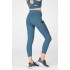 On-The-Go PowerHold High-Waisted Capri Celestial Blue