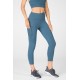 On-The-Go PowerHold High-Waisted Capri Celestial Blue