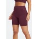 Cloud Seamless High-Waisted 7 Bright Burgundy