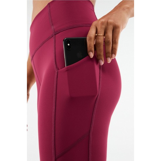 Oasis PureLuxe High-Waisted Capri Cherry Burst