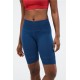 SculptKnit High-Waisted Perforated Yoga Short Navy Peony