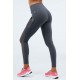 On-The-Go PowerHold High-Waisted Mesh Yoga Legging Iron