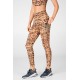 On-The-Go PowerHold High-Waisted Mesh Yoga Legging Cacao Tigress