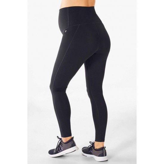 PureLuxe High-Waisted Maternity Yoga Legging Black