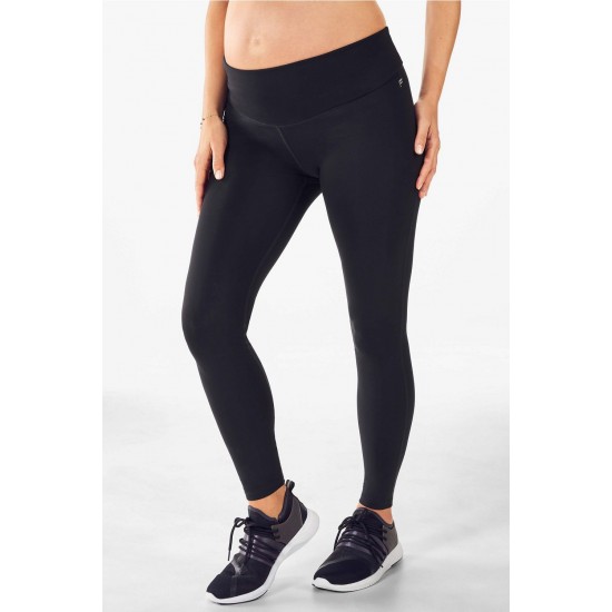 PureLuxe High-Waisted Maternity Yoga Legging Black