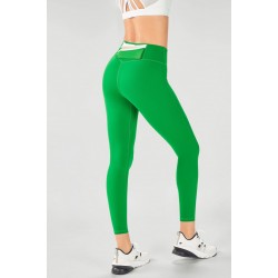 Trinity Motion365 High-Waisted Yoga Legging Kaitoke Green/White