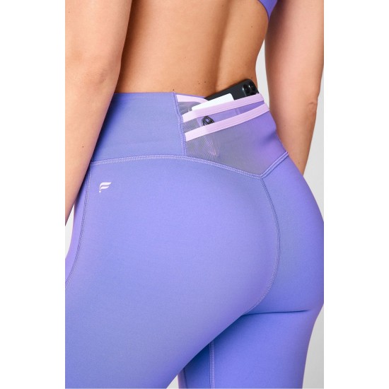 Trinity Motion365 High-Waisted Yoga Legging Electric Violet/Sky Purple