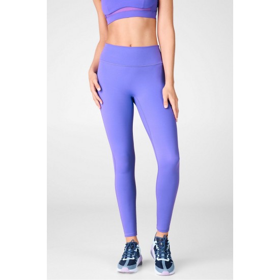 Trinity Motion365 High-Waisted Yoga Legging Electric Violet/Sky Purple