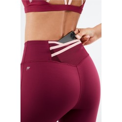 Trinity Motion365 High-Waisted Yoga Legging Cherry Burst/Pink Dust