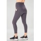 PureLuxe High-Waisted Maternity 7/8 Yoga Legging Iron