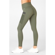 On-The-Go PowerHold High-Waisted Yoga Legging Safari