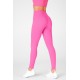 SculptKnit High-Waisted Yoga Legging Fluorescent Pink