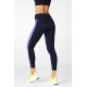 Trinity High-Waisted Run 7/8 Black/Electric Violet Multi