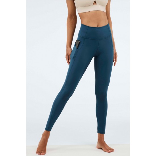 Oasis PureLuxe High-Waisted Yoga Legging Midnight Teal