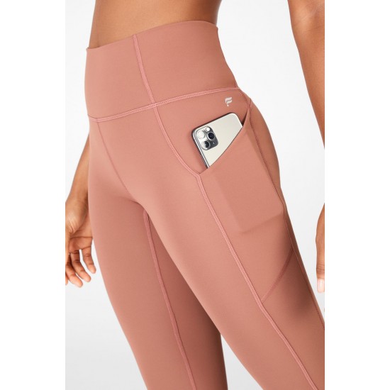 Oasis PureLuxe High-Waisted Yoga Legging Chestnut