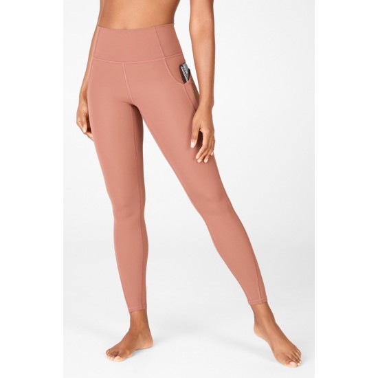 Oasis PureLuxe High-Waisted Yoga Legging Chestnut