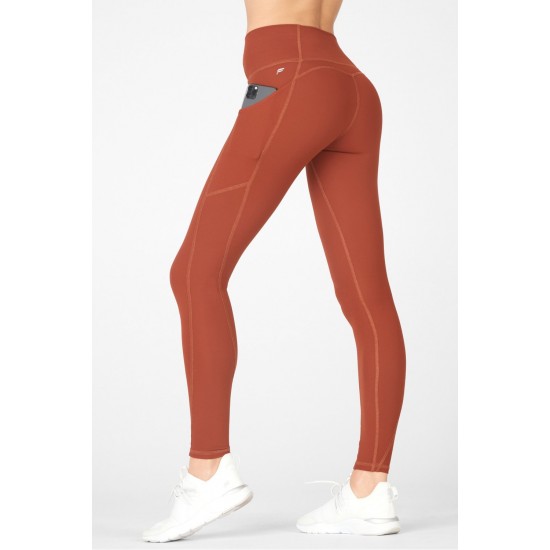 Oasis PureLuxe High-Waisted Yoga Legging Java