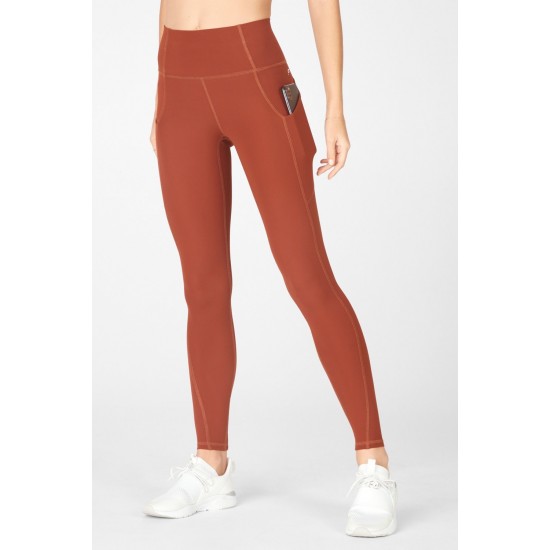 Oasis PureLuxe High-Waisted Yoga Legging Java