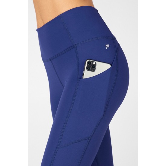 Oasis PureLuxe High-Waisted Yoga Legging Navy