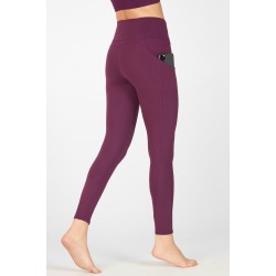 Oasis PureLuxe High-Waisted Yoga Legging Dark Eggplant