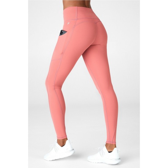 Oasis PureLuxe High-Waisted Yoga Legging Dusty Cedar