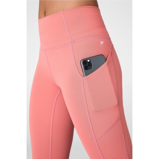 Oasis PureLuxe High-Waisted Yoga Legging Dusty Cedar