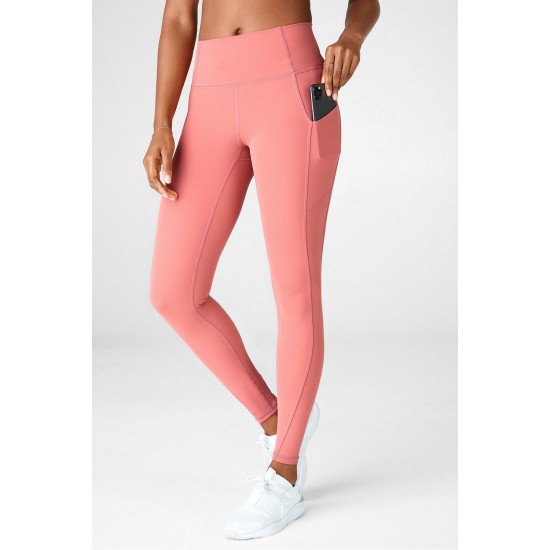 Oasis PureLuxe High-Waisted Yoga Legging Dusty Cedar