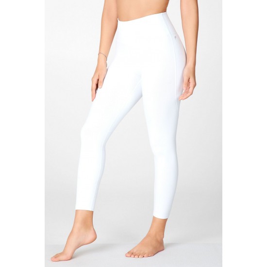 Boost PowerHold High-Waisted 7/8 Yoga Legging White/Multi