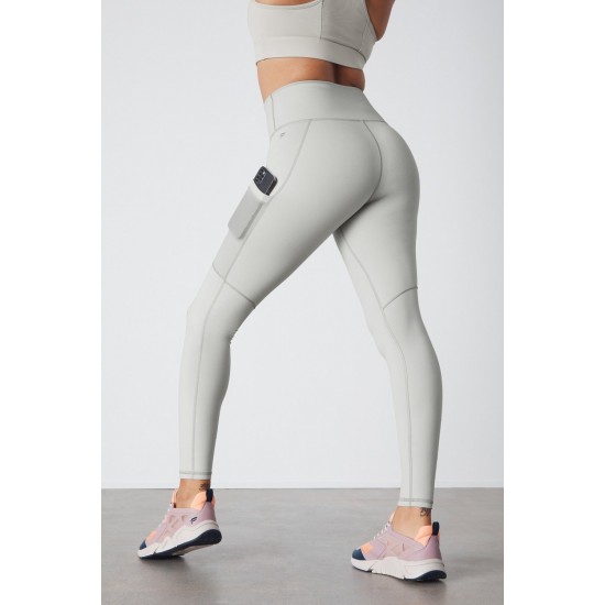 On-The-Go PowerHold High-Waisted Yoga Legging Ash