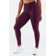 SculptKnit High-Waisted Custom Length Yoga Legging Dark Eggplant