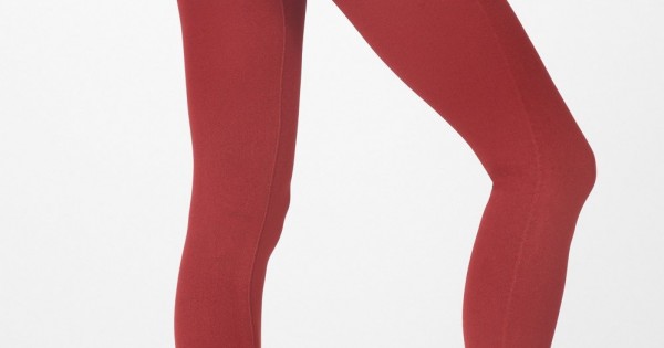 SculptKnit High-Waisted Yoga Legging Persimmon