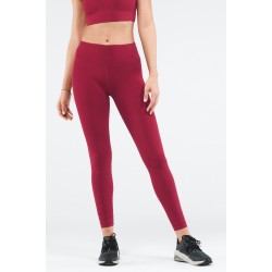 SculptKnit High-Waisted Custom Length Yoga Legging Cherry Burst