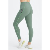 Trinity Motion365 HW Utility Yoga Legging Smoke Green/Sour Apple