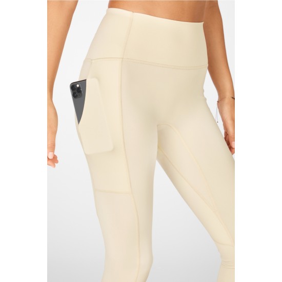 Trinity Motion365 HW Utility Yoga Legging Tapioca/Plush Pink