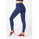 High-Waisted Motion365 Paneled Yoga Legging Abyss/Marina/Vermillion