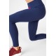 High-Waisted Motion365 Paneled Yoga Legging Abyss/Marina/Vermillion