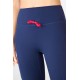 High-Waisted Motion365 Paneled Yoga Legging Abyss/Marina/Vermillion