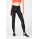 High-Waisted Motion365 Paneled Yoga Legging Black/Misty Lilac/Teaberry