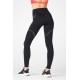 High-Waisted Motion365 Paneled Yoga Legging Black/Misty Lilac/Teaberry