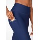 Therma-Flex High-Waisted Pocket Yoga Legging Navy