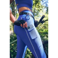 Therma-Flex High-Waisted Pocket Yoga Legging Piscina/Mineral Grey