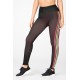 High-Waisted Seamless Stripe Yoga Legging Pink Stripe Multi