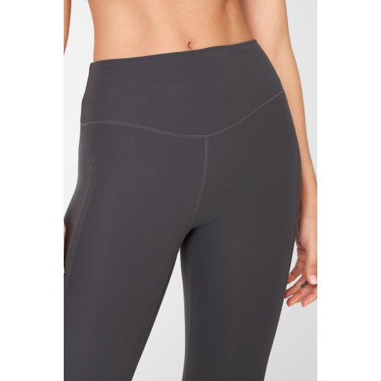 High-Waisted PureLuxe Mesh Yoga Legging Iron