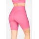 Anywhere High-Waisted Yoga Short 9 Pink Rouge