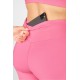 Anywhere High-Waisted Yoga Short 9 Pink Rouge