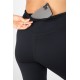 Anywhere High-Waisted Yoga Short 9 Black