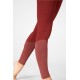 High-Waisted Seamless Static Yoga Legging Umbria Red/Pink Buff